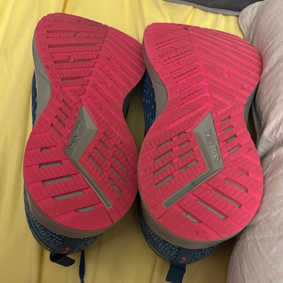 Brooks Blue and Pink Athletic Shoes - Picture 4 of 5